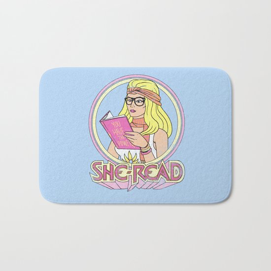 She-Read Bath Mat