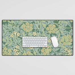 Jasmine by William Morris Desk Mat