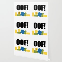 Oof Wallpaper For Any Decor Style Society6 - roblox oof head sans duvet cover by chocotereliye society6
