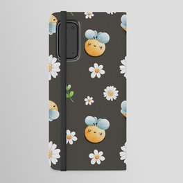Buzzy Bees In Black Android Wallet Case