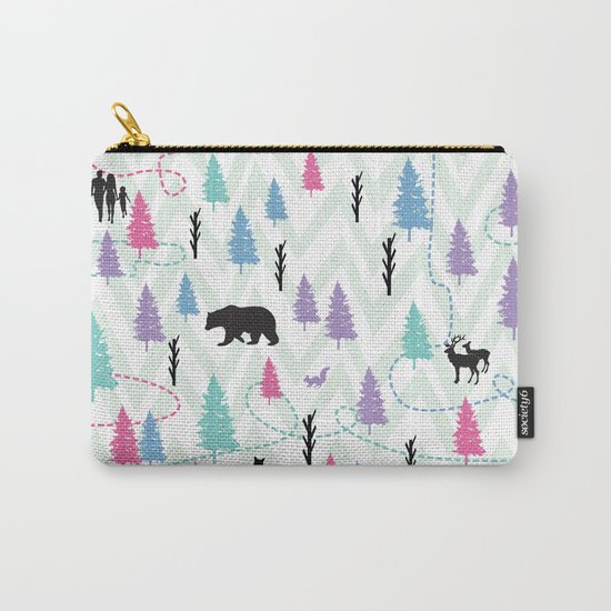 Forest Walk Carry-All Pouch