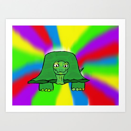 Turtle Art Print