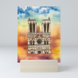 Notre Dame Unites Mini Art Print