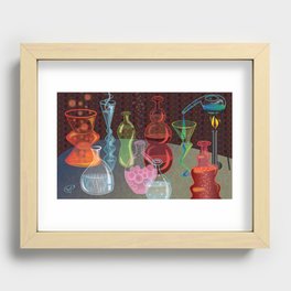 chem is try Recessed Framed Print