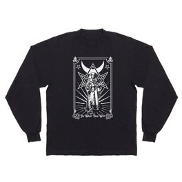 Aleister Crowley - Do What Thou Wilt Long Sleeve T-shirt
