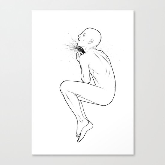 And Throat Canvas Print