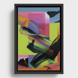Shapes & Colors - S1 - 08 Framed Canvas