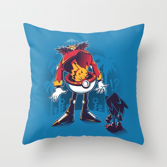 Gotta Crush 'Em All Throw Pillow