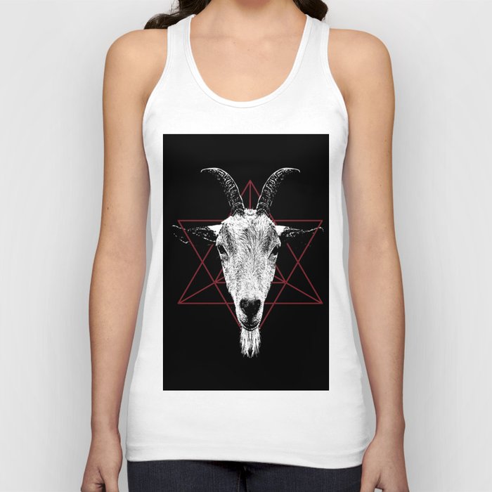 Satanic Goat | Occult Art Tank Top