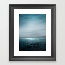 Sea Under Moonlight Framed Art Print