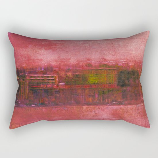 Purple Sunset Rectangular Pillow