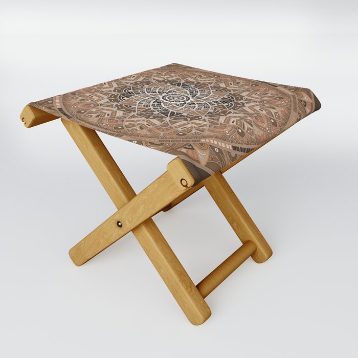 Terra Mandala Folding Stool