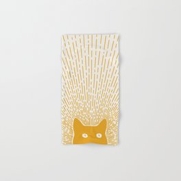 Cat Landscape 96: Good Meowning Hand & Bath Towel