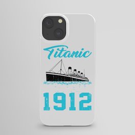 Swimmer Titanic Swim Team 1912 Swimming iPhone Case