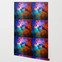 Lagoon Nebula Visible Light View Wallpaper