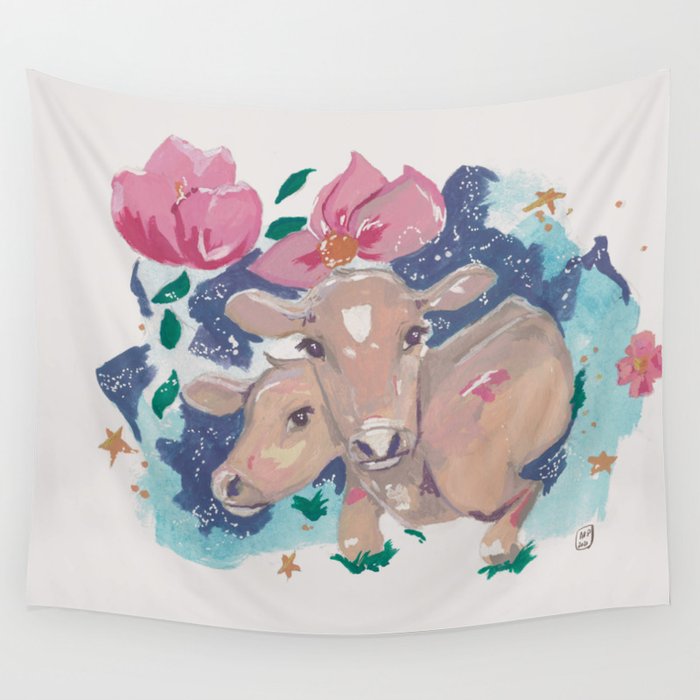 Two-Headed Calf Wall Tapestry
