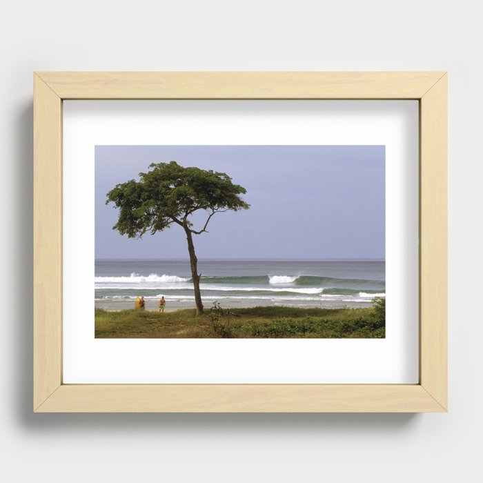 surfEXPLORE© Costa Rica Recessed Framed Print