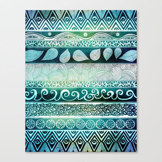 Dreamy Tribal Part VIII Canvas Print