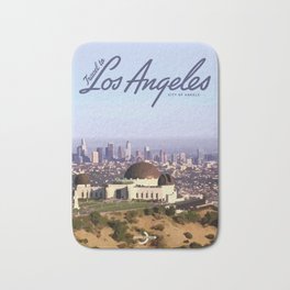 Travel to Los Angeles Bath Mat