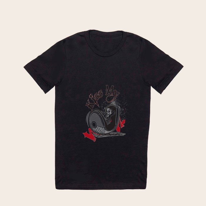 Kiss my converse t shirt sale