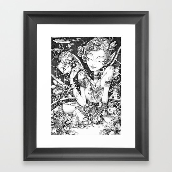 Tinkering Utopia Framed Art Print