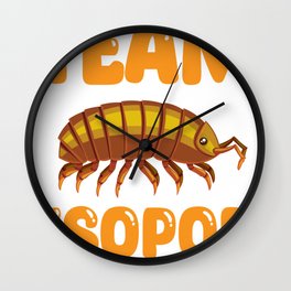 Team Isopod Wall Clock