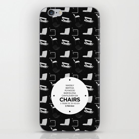 CHAIRS - A tribute to seats (special edition) iPhone & iPod Skin