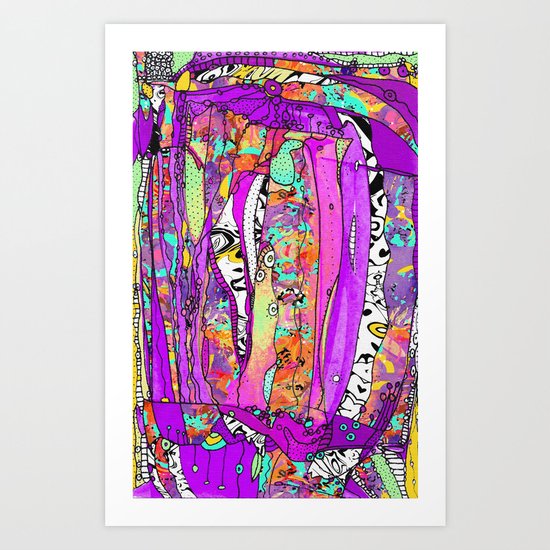 Whimsy Lush Art Print