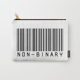 NONBINARY BARCODE Carry-All Pouch