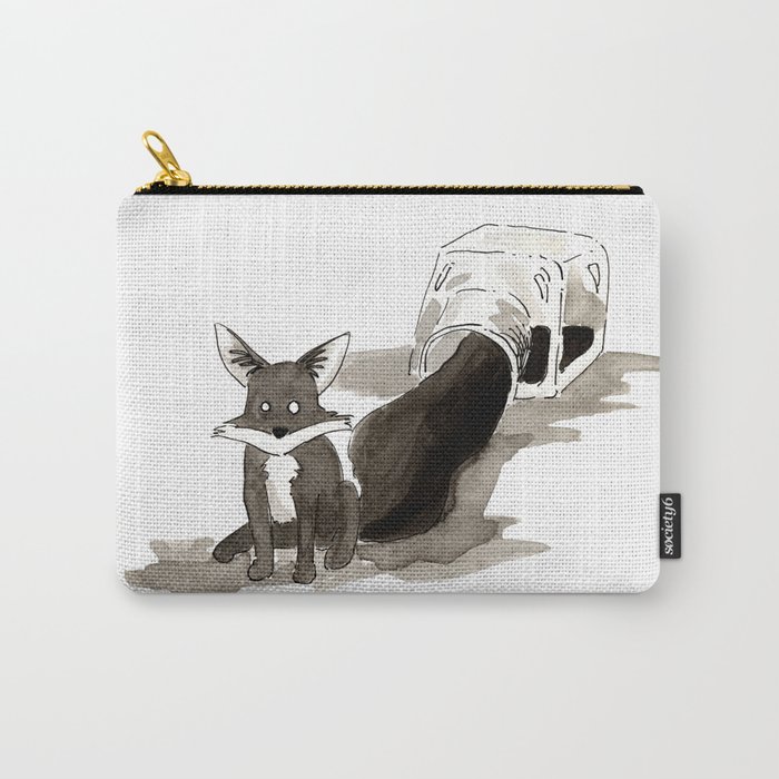 Fox Ink Carry-All Pouch