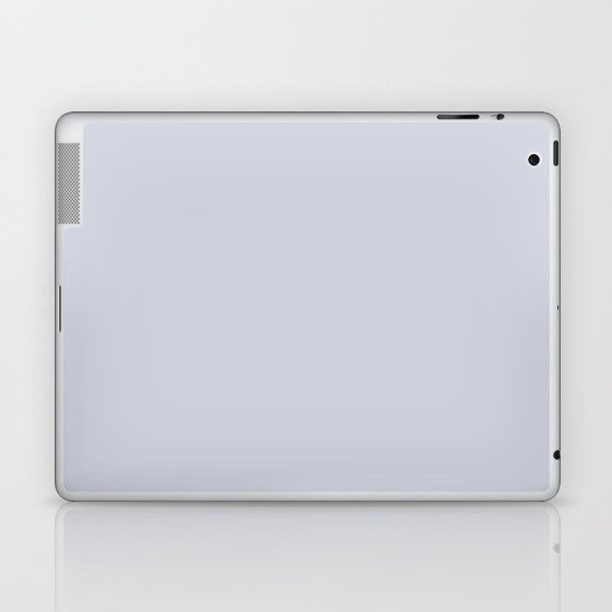 Pastel Periwinkle Blue-Purple Single Solid Color Coordinates with PPG Debonaire PPG10-18 Laptop & iPad Skin