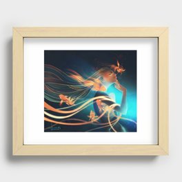 Into the Blue Recessed Framed Print