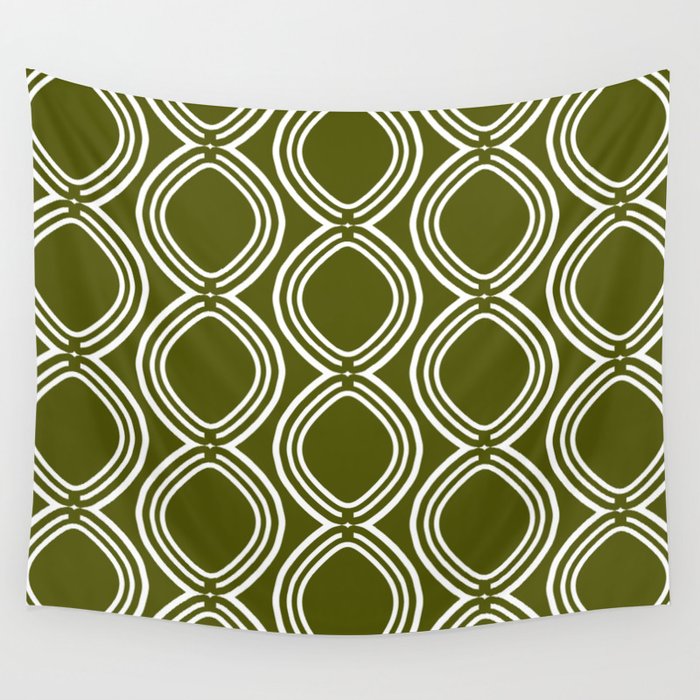 Olive green online tapestry