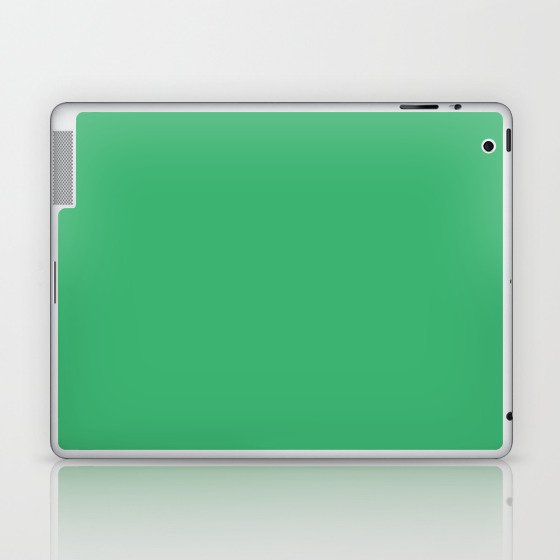 Medium Sea Green Solid Color Popular Hues Patternless Shades of Green Collection - Hex Value #3CB371 Laptop & iPad Skin