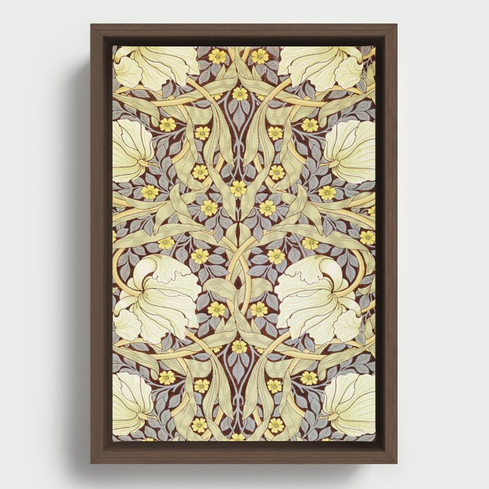 William Morris Framed Canvas