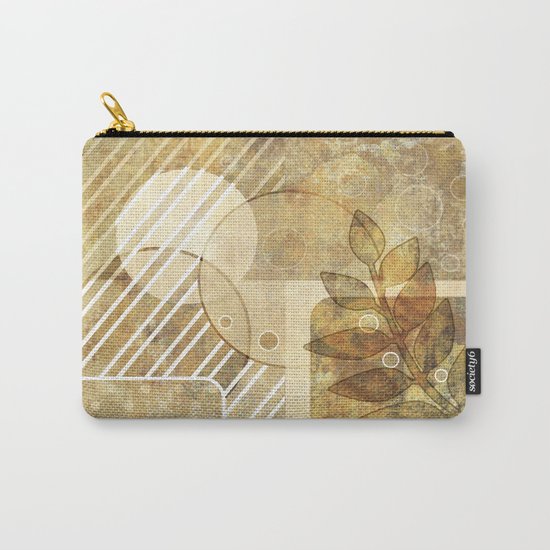 The old map . Grunge . Retro . Vintage . Carry-All Pouch