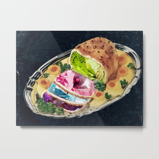 Gem Roast Metal Print