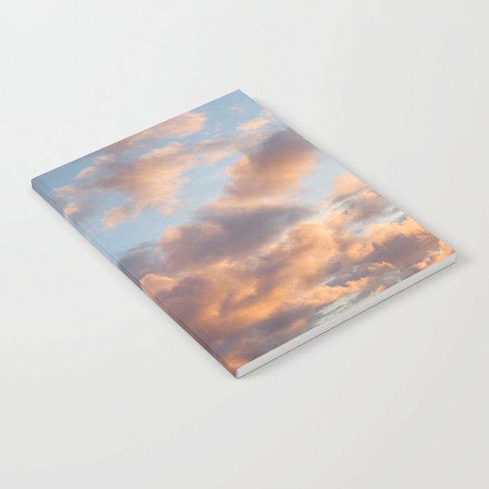 Peach Clouds Notebook