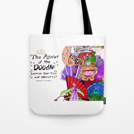 The Power of the Doodle Tote Bag