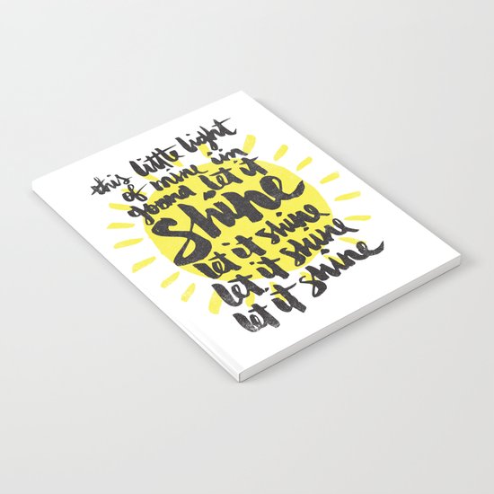 let it shine Notebook
