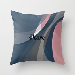 Peace - Rare and important Throw Pillow