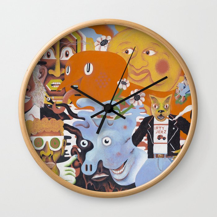 All Together Now Wall Clock