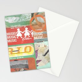 Music, Music, Music Stationery Cards