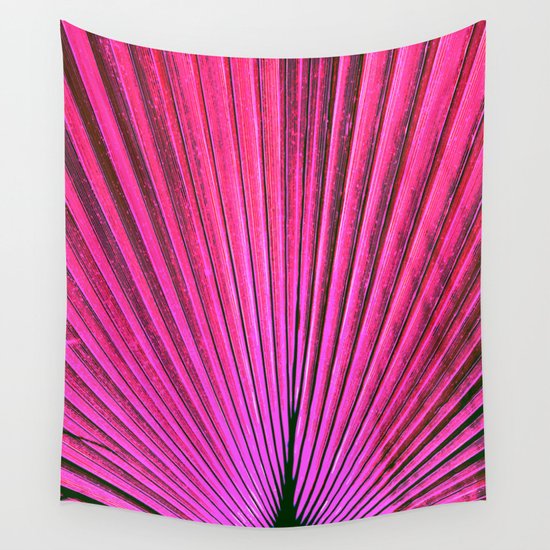 Pink Wall Tapestry palm fronds 3 in pink wall tapestryregan's world | society6 Pink Wall Tapestry palm fronds 3 in pink wall tapestryregan's world | society6