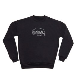 White Bison Mountainscape Crewneck Sweatshirt