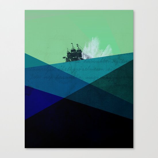 Rough Seas Canvas Print