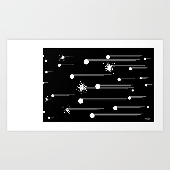 Life Race Art Print