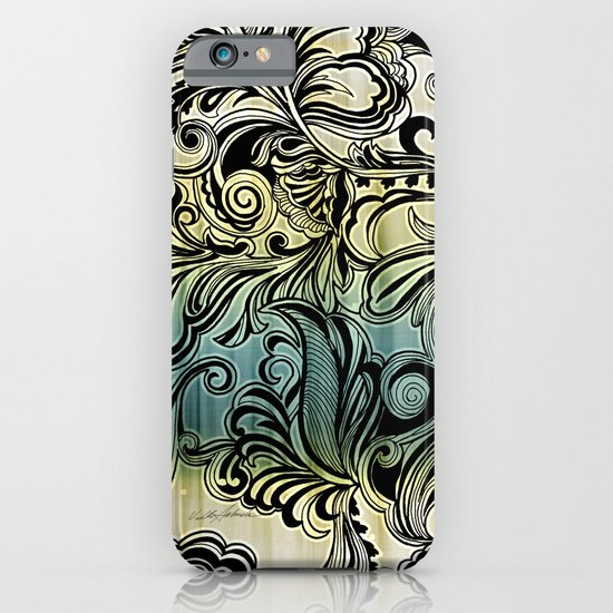Swirl and Curl iPhone & iPod Case