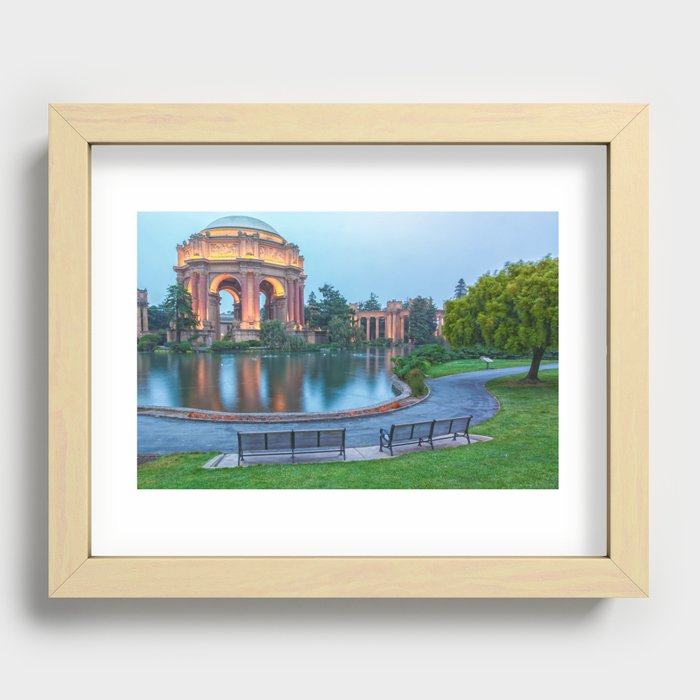 Dawn at the Palace Recessed Framed Print