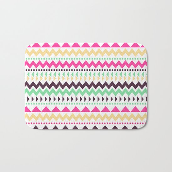 Tribal Pattern 02 Bath Mat